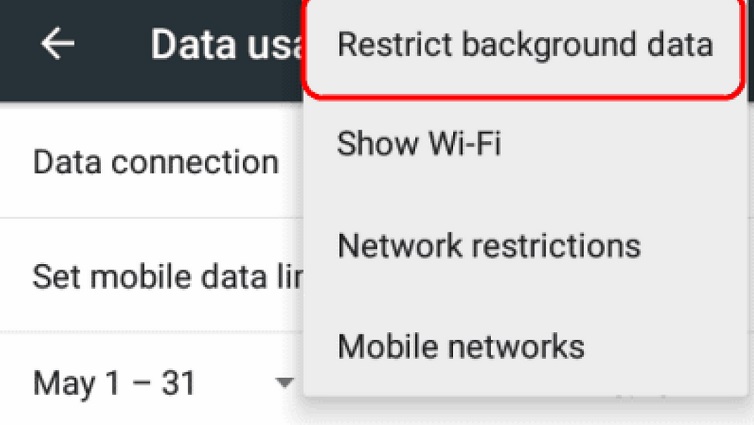 How To Restrict Background Data On Galaxy A72